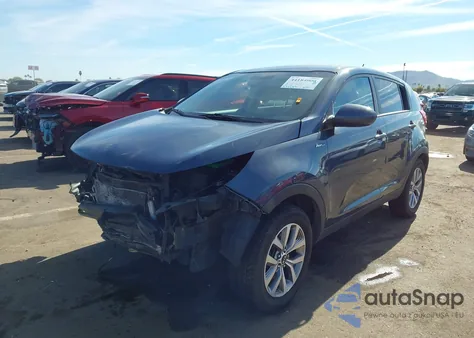 2016 Kia Sportage z USA, uszkodzony, nr VIN KNGTVC8C9G7851010